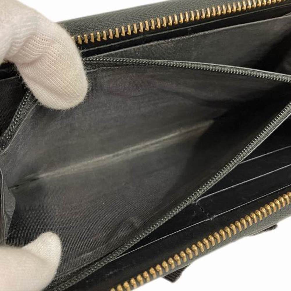 Gucci Interlocking Black Long Wallet - image 5